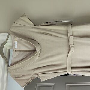 NWT Calvin Klein Belted Shift Dress